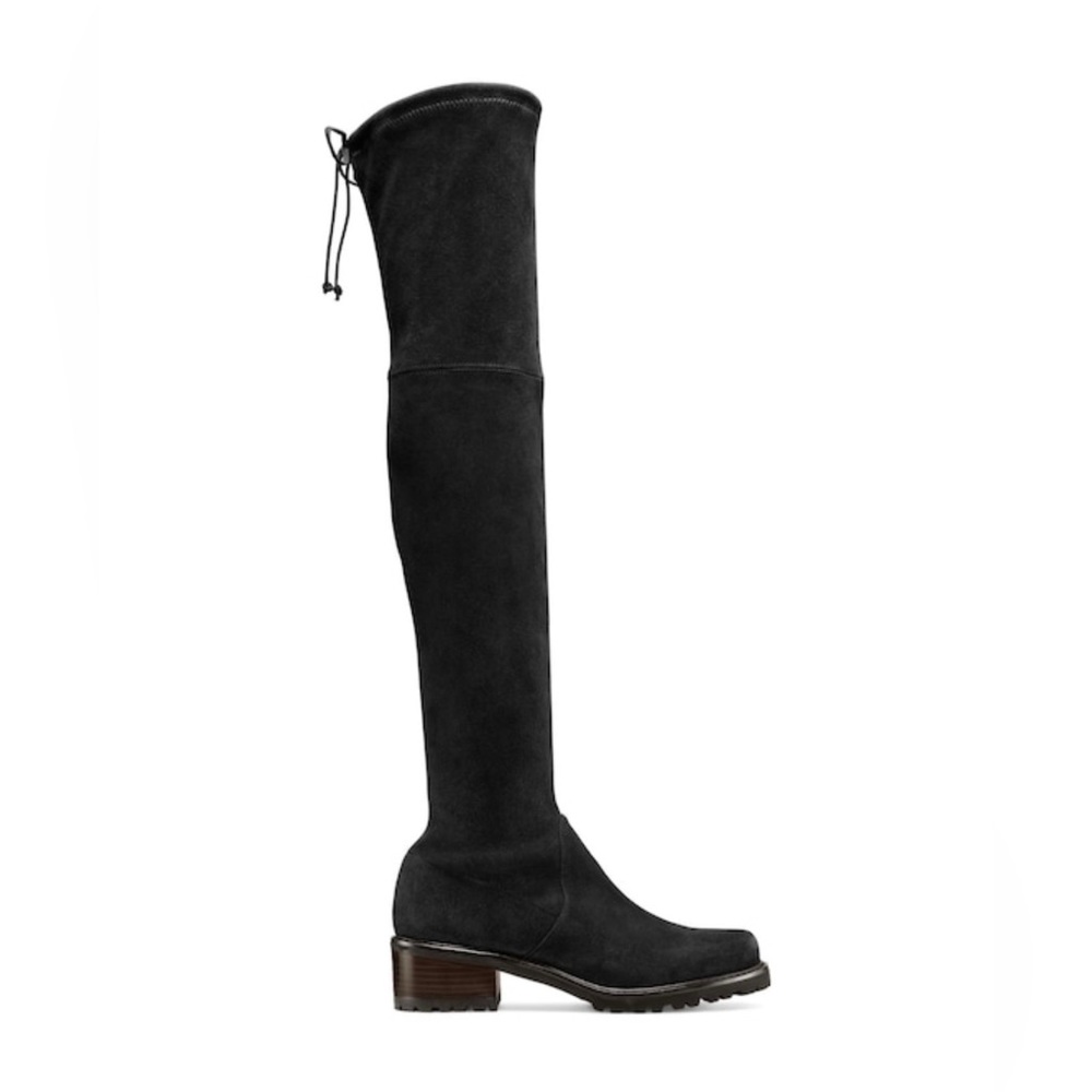 Stuart Weitzman black over the knees Blaire City Boot.